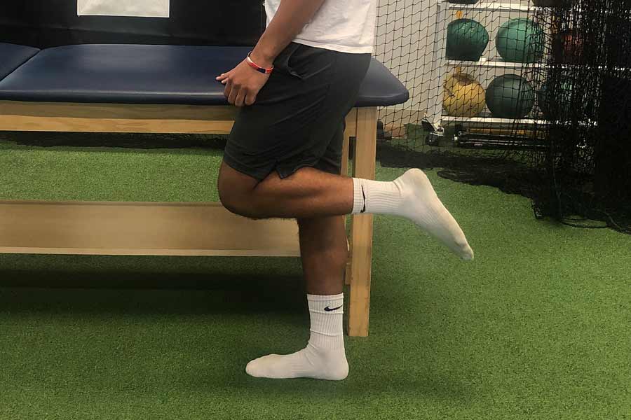 ACL rehabilitation hamstring set standing MOON Knee Group ACL